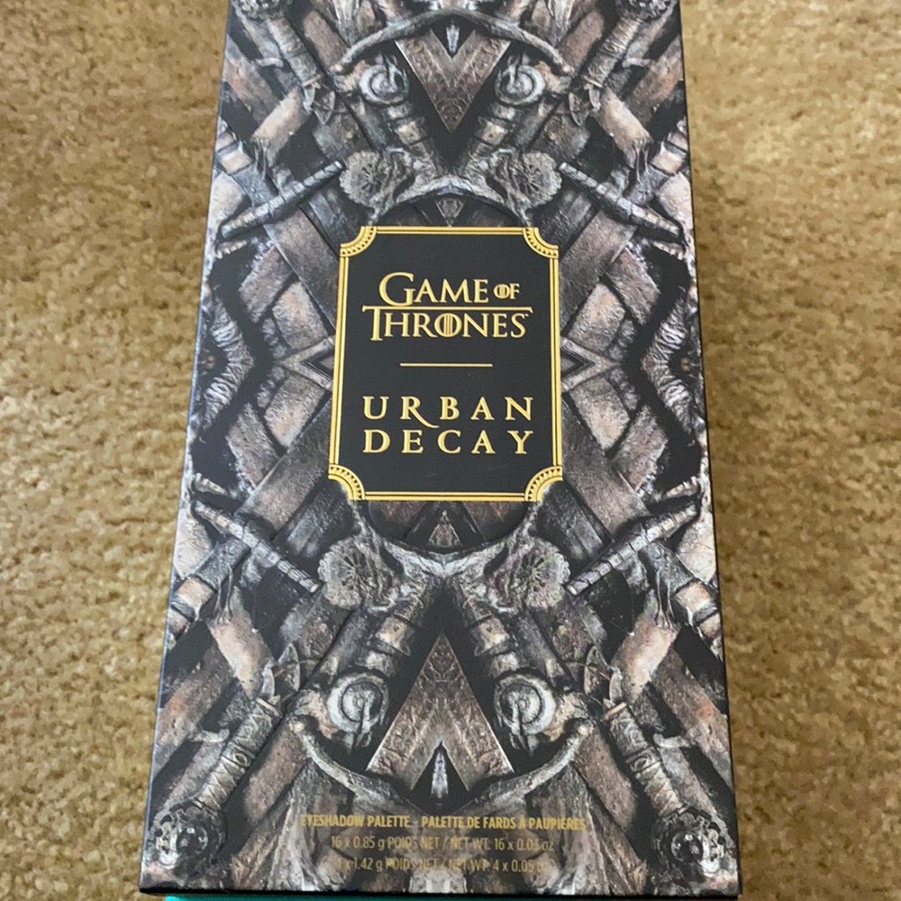 Brand new Game of Thrones Urban Decay makeup box.